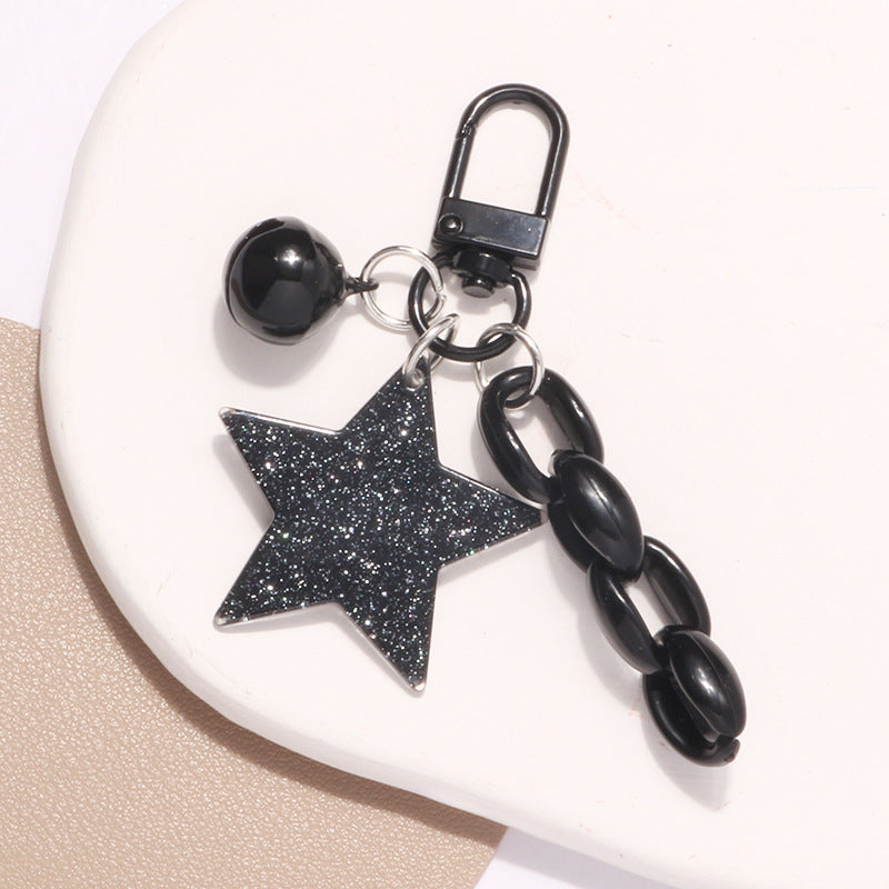 Wholesale Acrylic Five Pointed Star Keychains