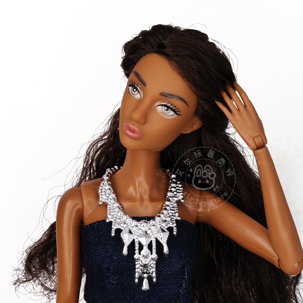 Wholesale 10pcs 30cm  Doll  Necklace Keer Doll Accessories