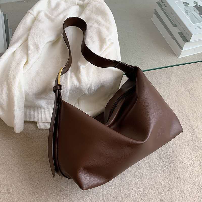 Wholesale Autumn and Winter Simple PU Crossbody Bag