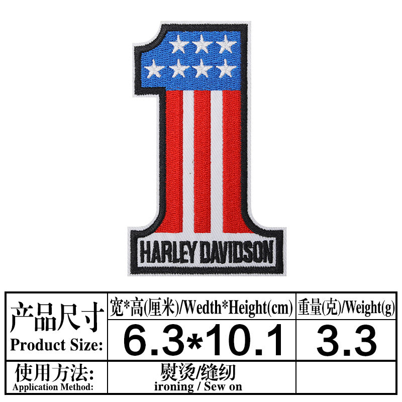 Wholesale  letter embroidery cloth stickers DIY Patches