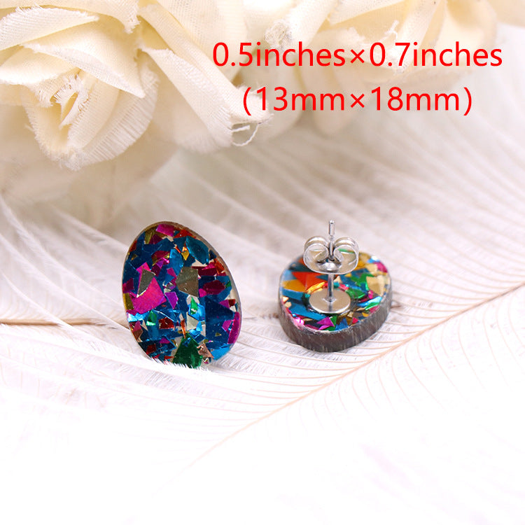 Wholesale Summer New Easter Egg Bunny Cute Cartoon Earrings
