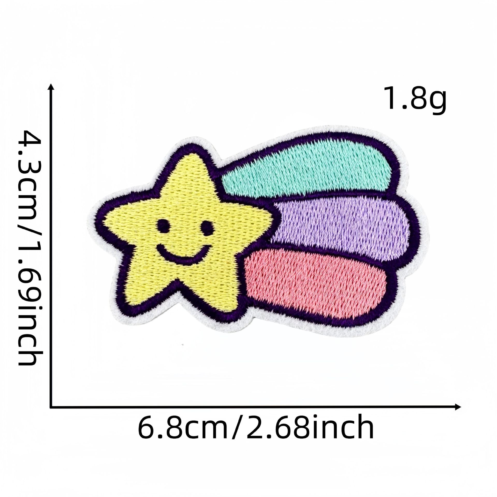 Wholesale  Cartoon Mermaid Embroidery  Summer Cloth DIY Patches