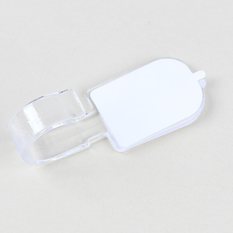 Wholesale 10pcs Acrylic Transparent Adhesive Door Hook No Drill Strong Sticky Hook Entryway Organizer Boutique Resale