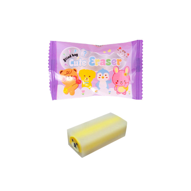 Wholesale PVC Animal Blind Bag Sandwich Eraser