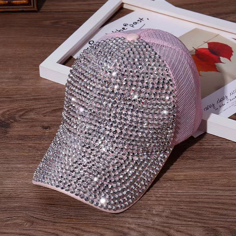 Wholesale 10PCS Rhinestone Breathable Baseball Caps