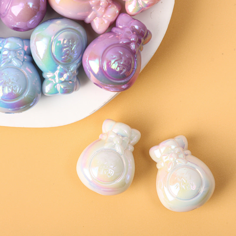 Cuentas de brocheta de bricolaje de resina de 200 piezas al por mayor