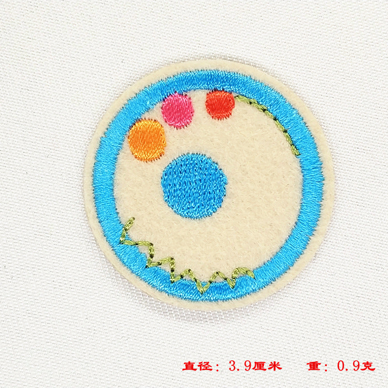 Wholesale Colorful English letter embroidery DIY Patches