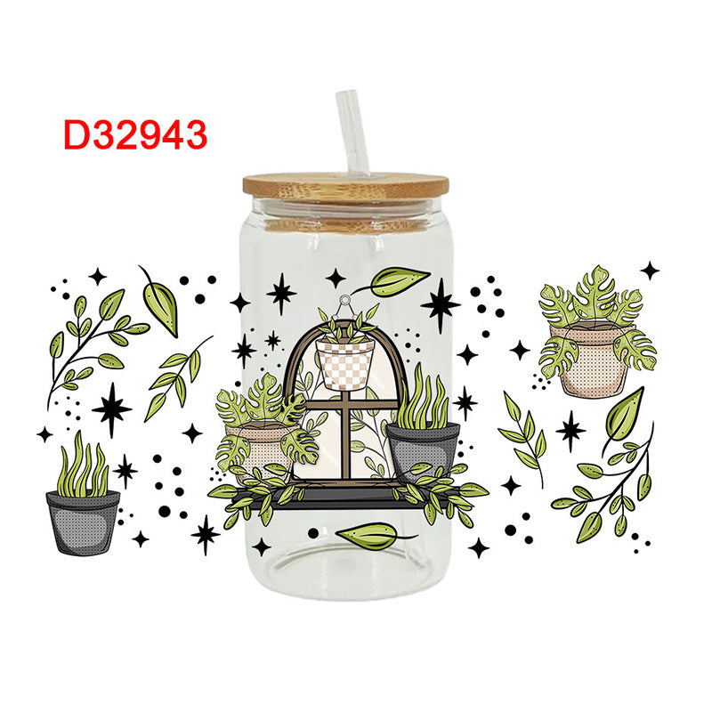 Wholesale Multicolored and simple 16oz Cup UV DTF Wraps