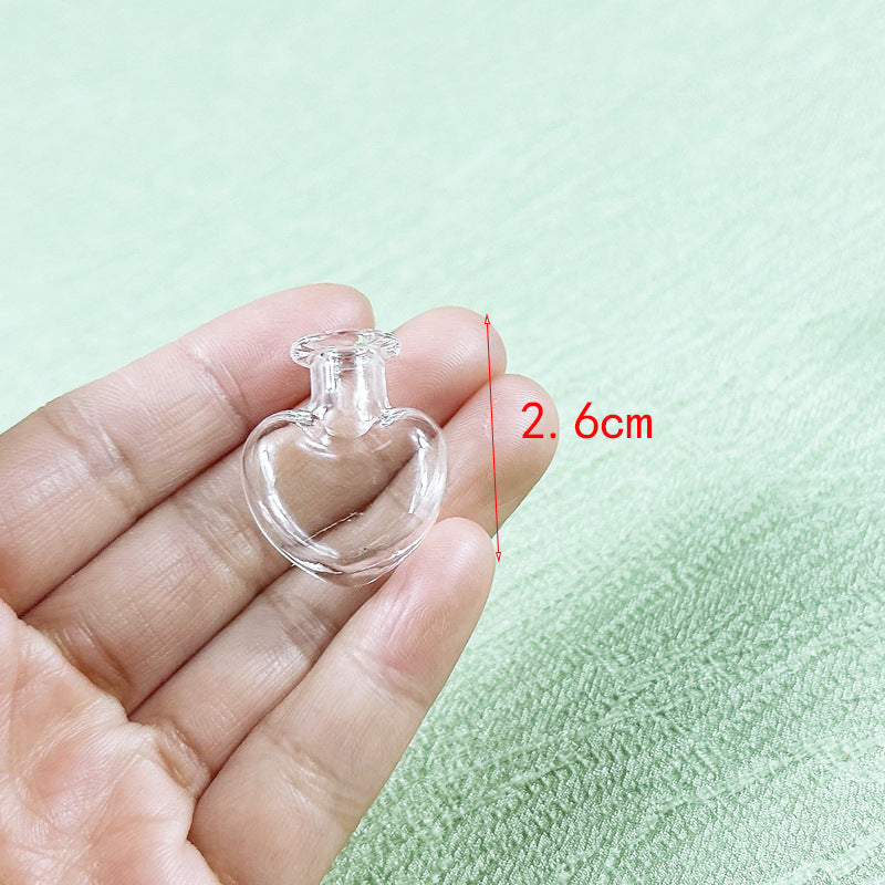 Wholesale 10pcs Doll House dollhouse Simulation Scene Furniture Ornaments Mini Micro Glass Bottle Small Accessories Crafts