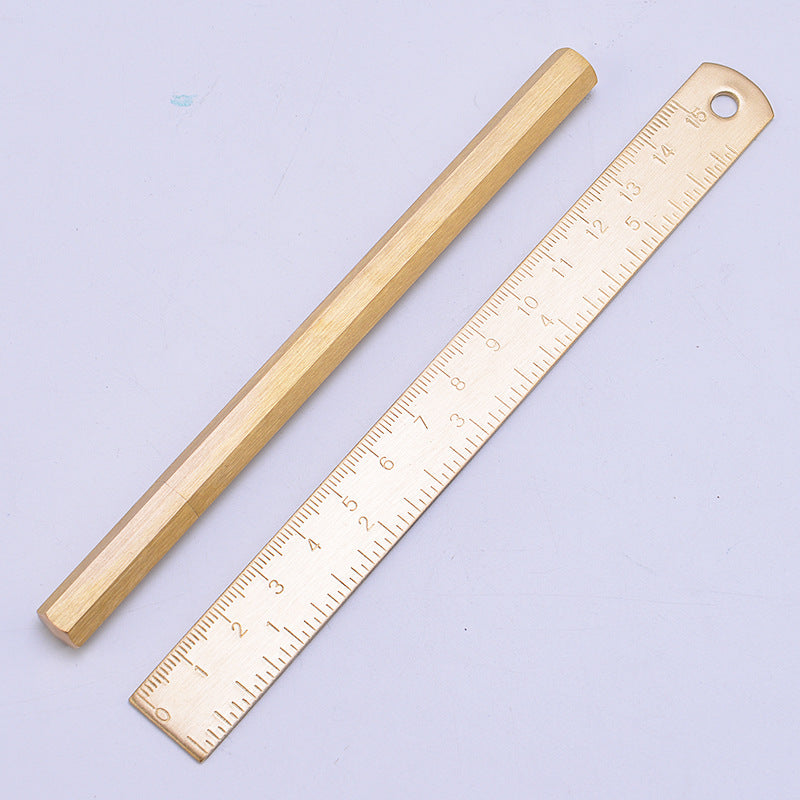 Wholesale Scale Hexagonal Brass Pen