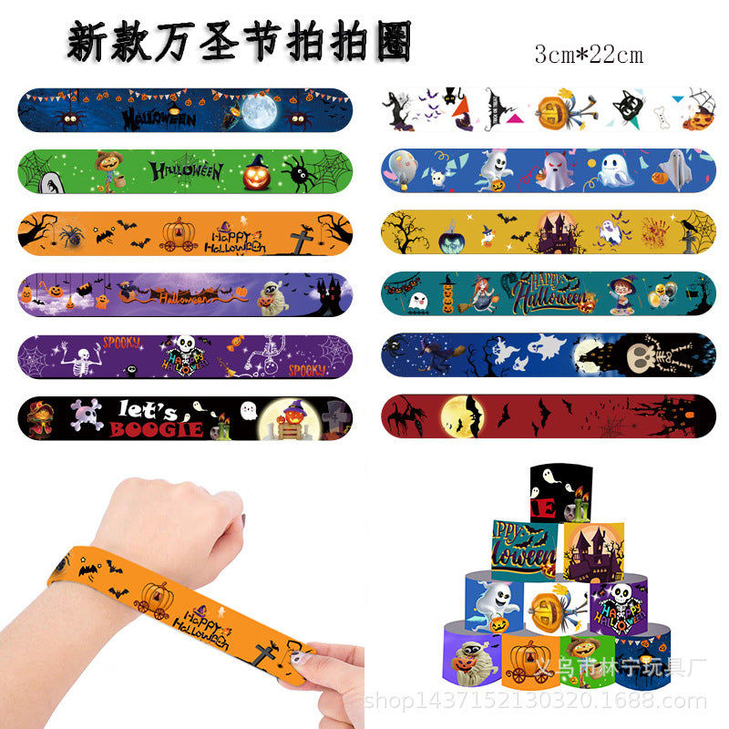 Wholesale 5000PCS Halloween Beat Circle PVC Bracelet