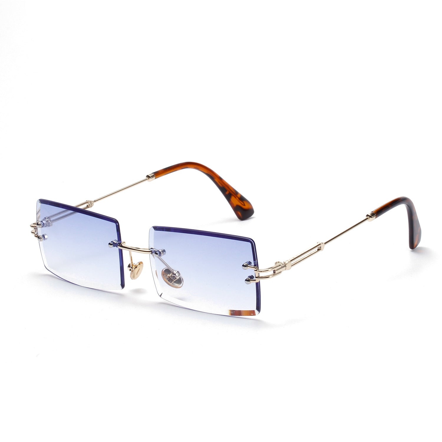 Wholesale Square Frameless PC Sunglasses