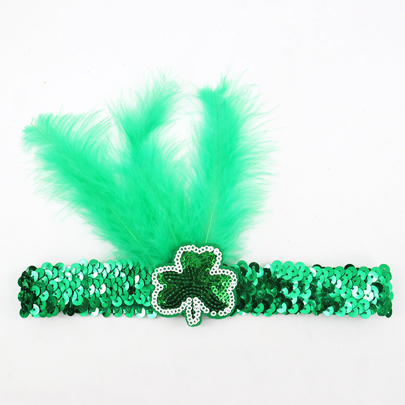 Wholesale Carnival Sequin Headbands and Feathers Headbands