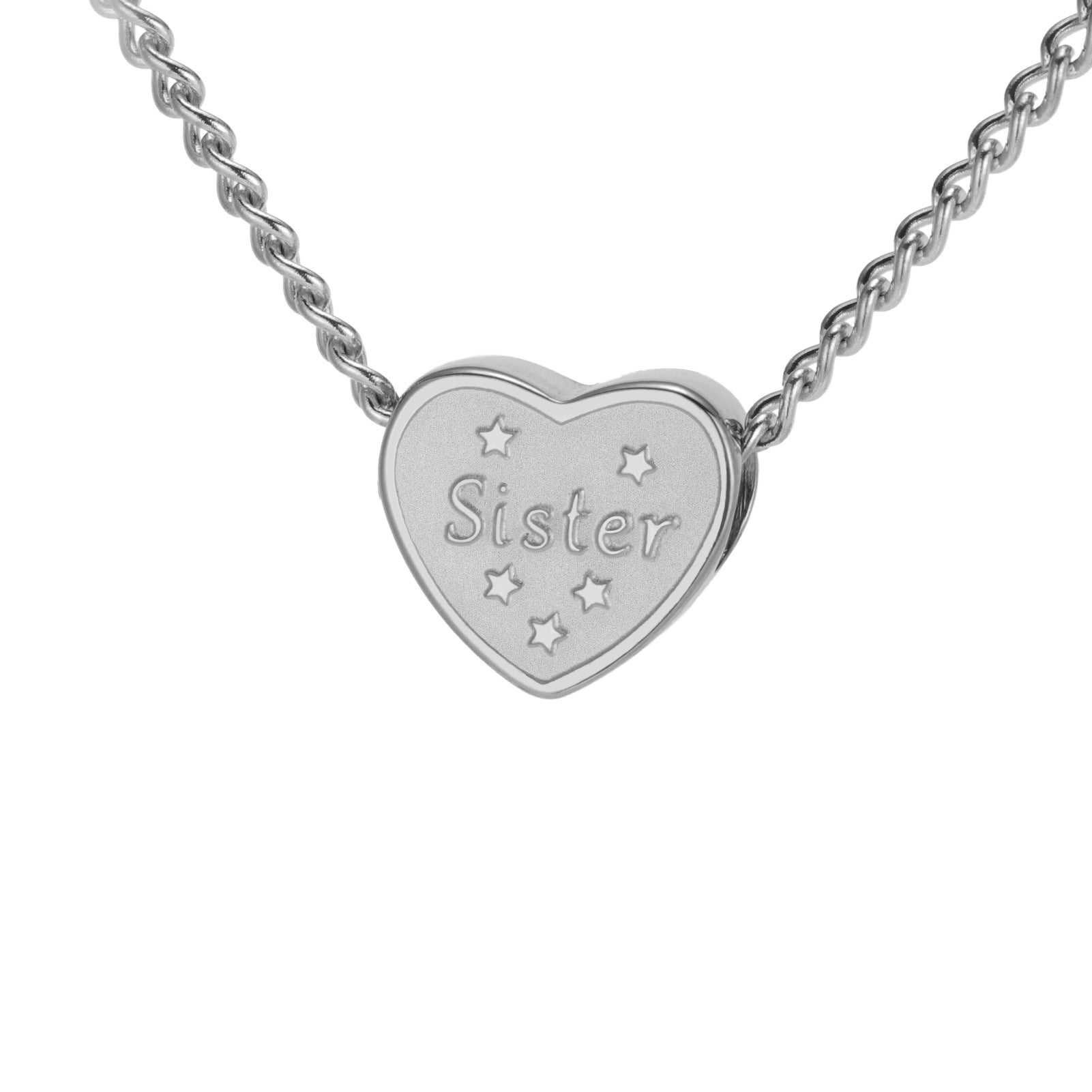 Wholesale Cross-border hot-selling stainless steel cut titanium steel love necklace