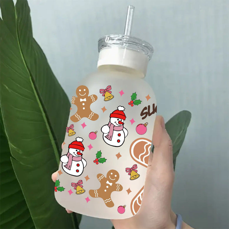Wholesale UV Transfer Paste Glass Crystal Label Crystal Paste 16OZ UV DTF WRAPS 23cmX11cm
