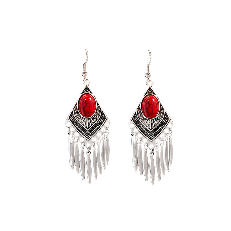 Wholesale Bohemian Ethnic Style Alloy Earrings