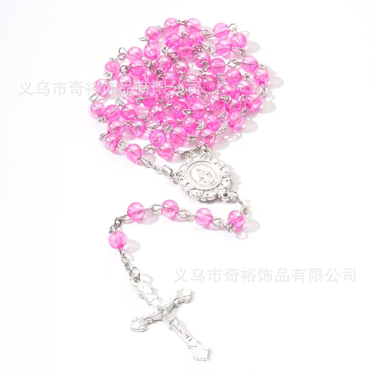 Wholesale Our Lady of the Cross Necklace Rosary Baptism Communion Necklace