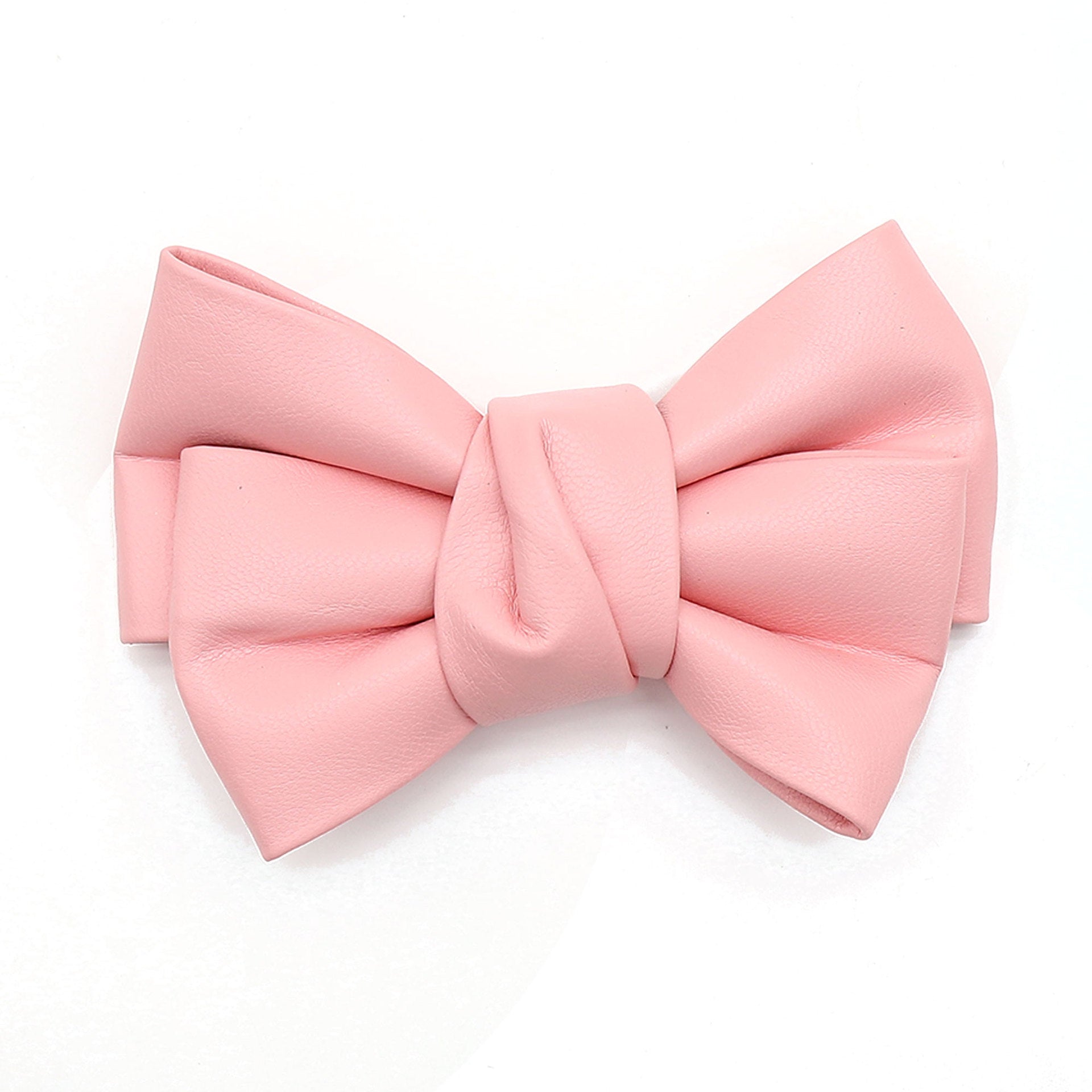 Wholesale Leather bow hair accessories hairpin girls'  hairpin
