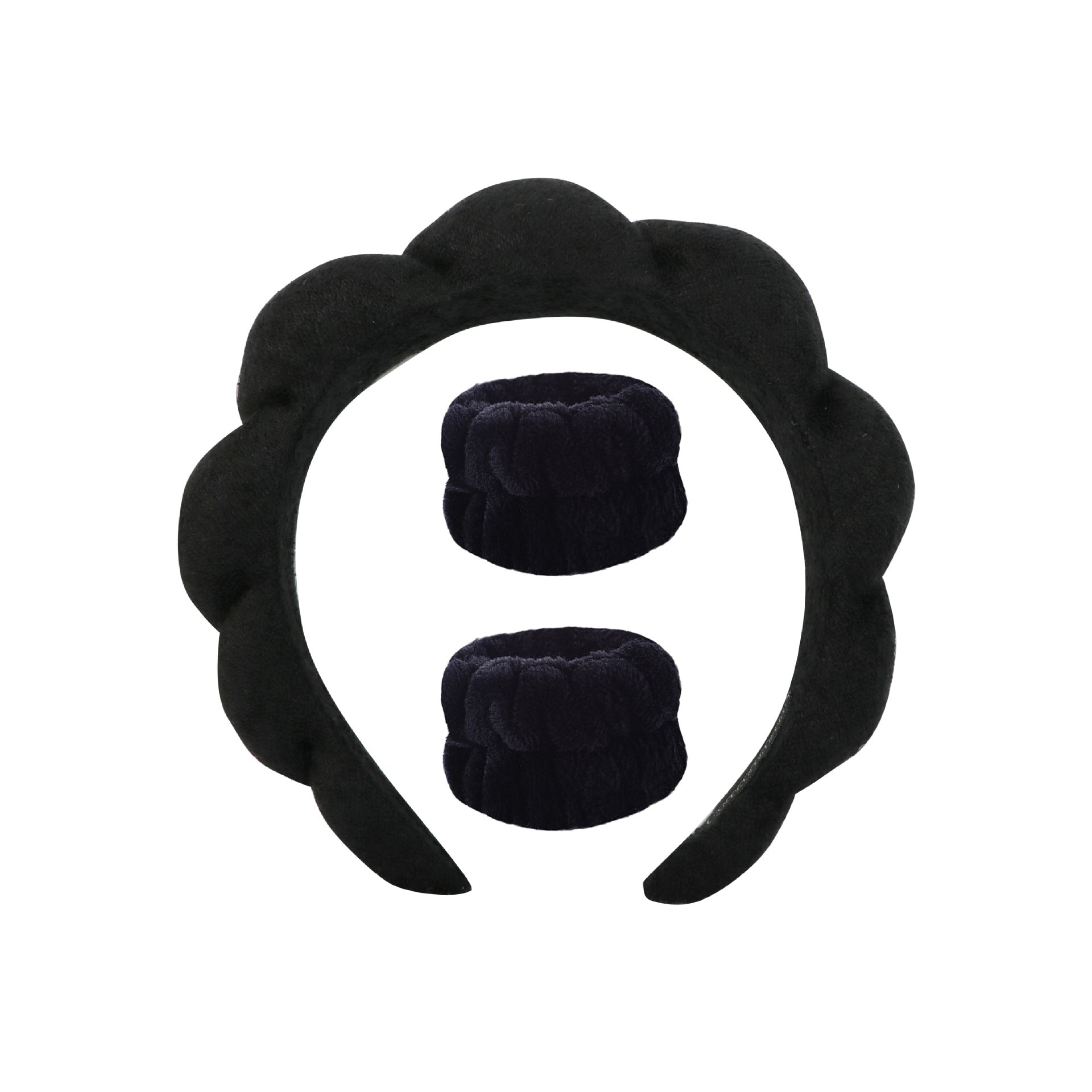 Wholesale Twist Sponge High Skull Cloud Headband