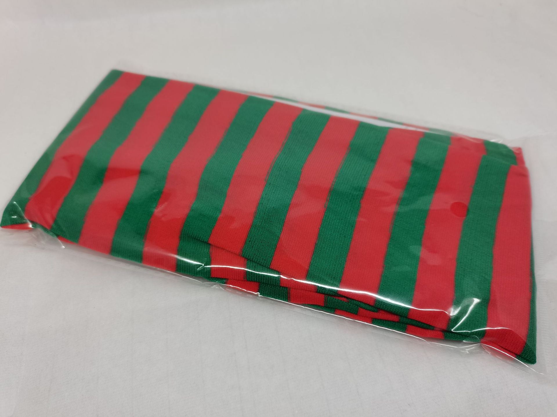 Wholesale Christmas Red and White Stripes Green and White Stripes Christmas Stockings