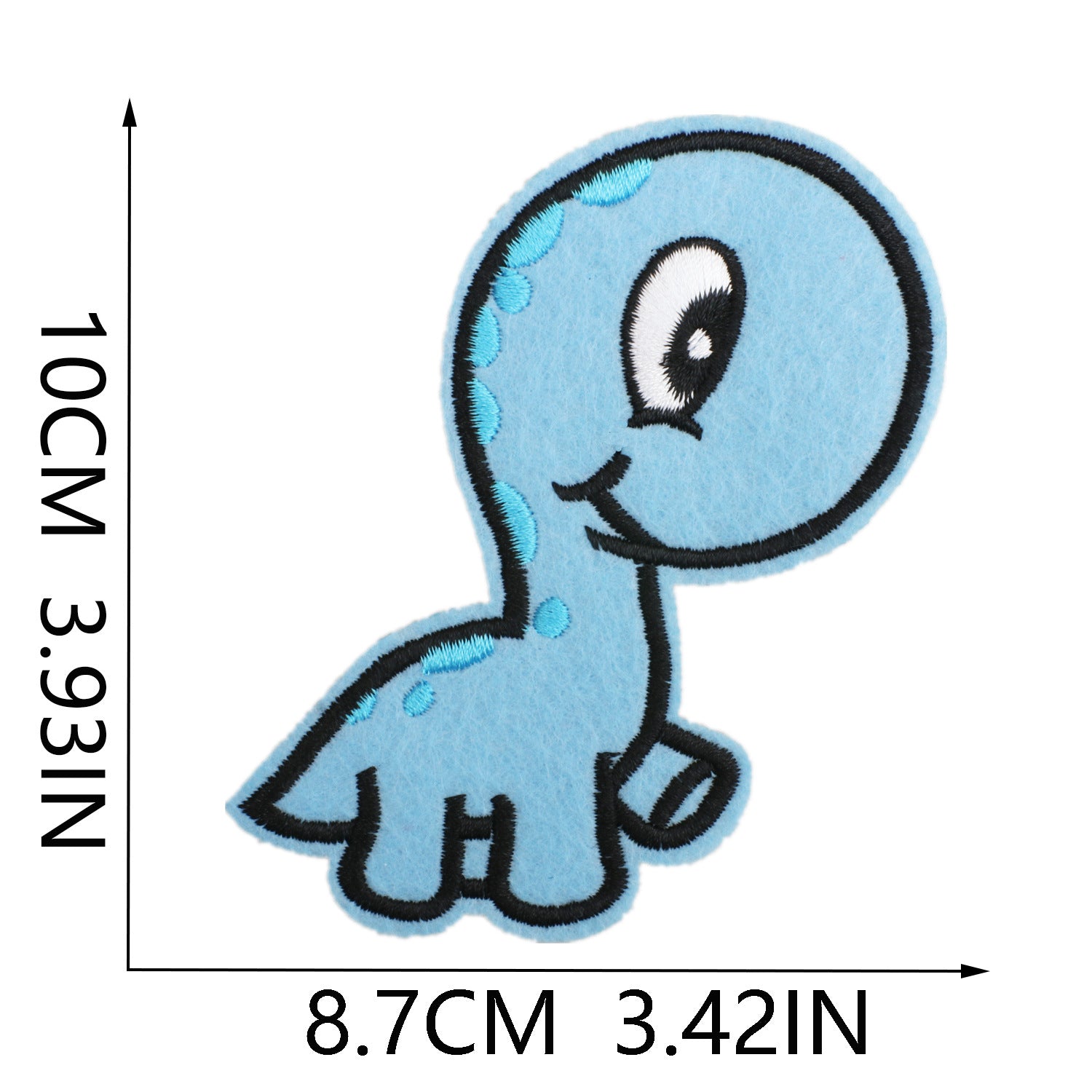 Wholesale Cute Cartoon Dinosaur Embroidery Patch Dino Sew On Applique For Clothing DIY Craft Boutique Resale Gift