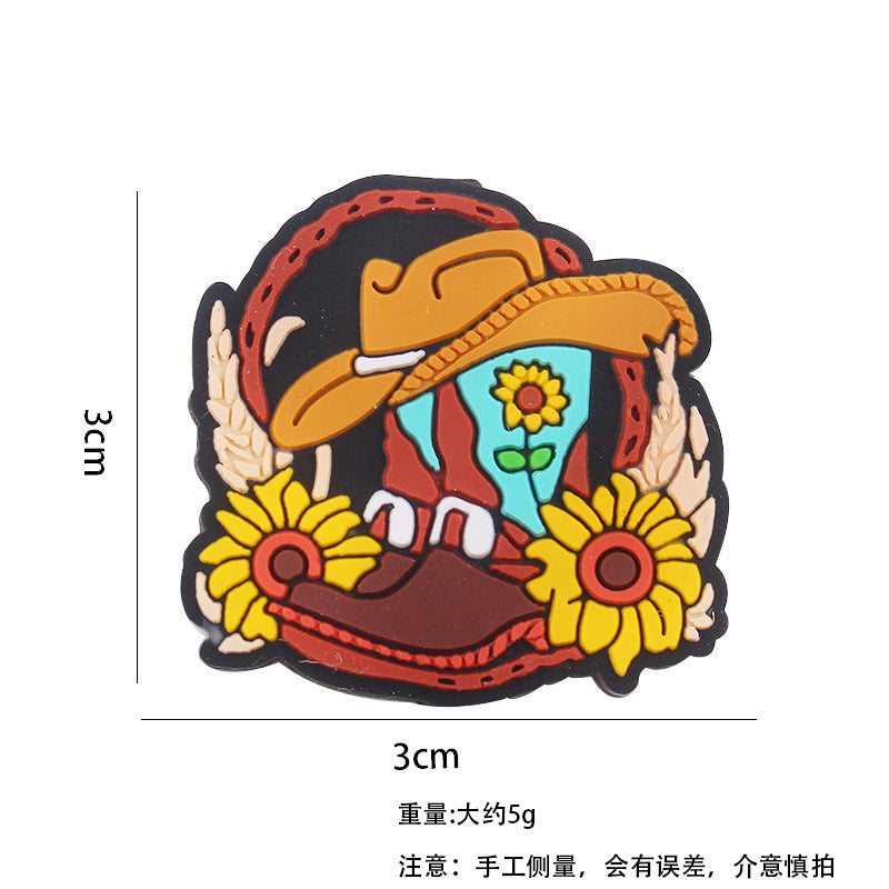 Wholesale Cartoon Pickup Boots Silicone Beads