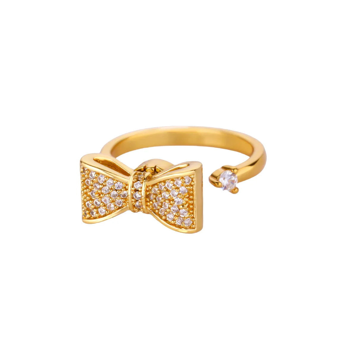 Wholesale simple rotatable sunflower decompression Open Ring