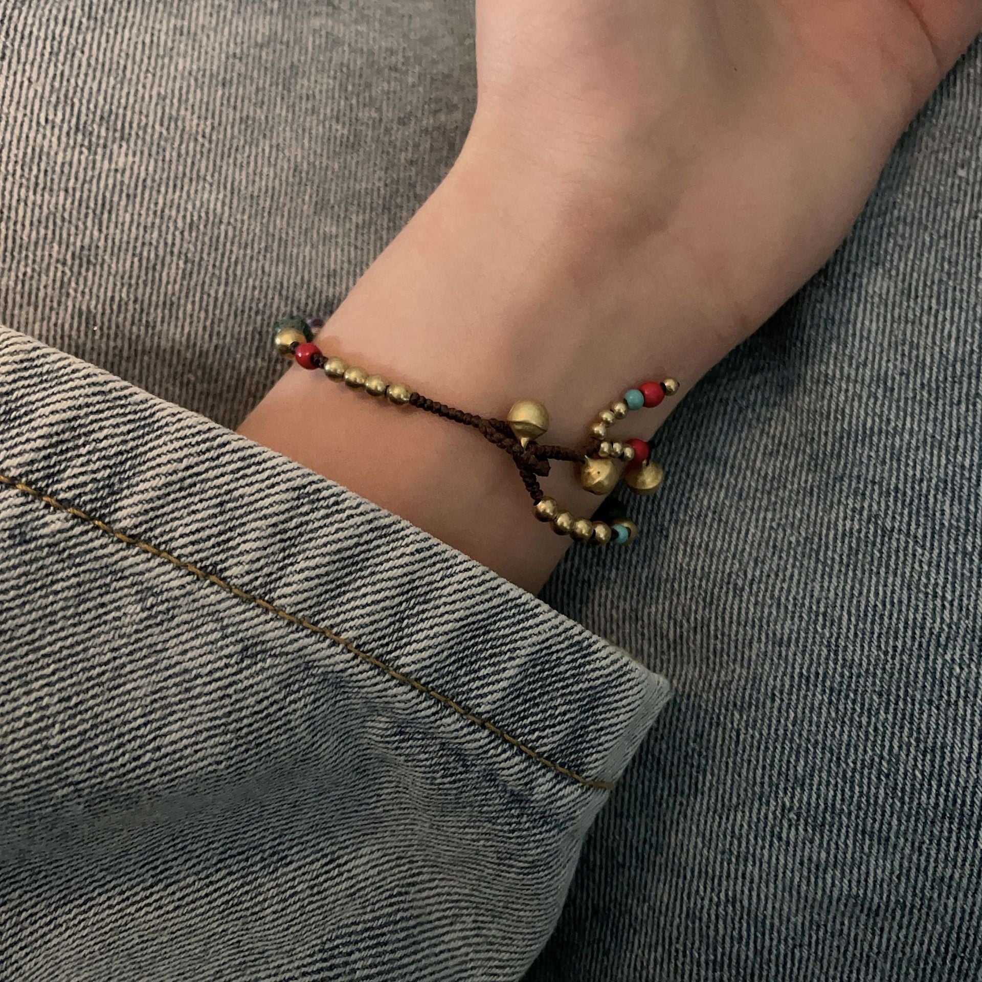 Wholesale of Ancient Works Woven with Exotic Beads and Ropes Bracelet