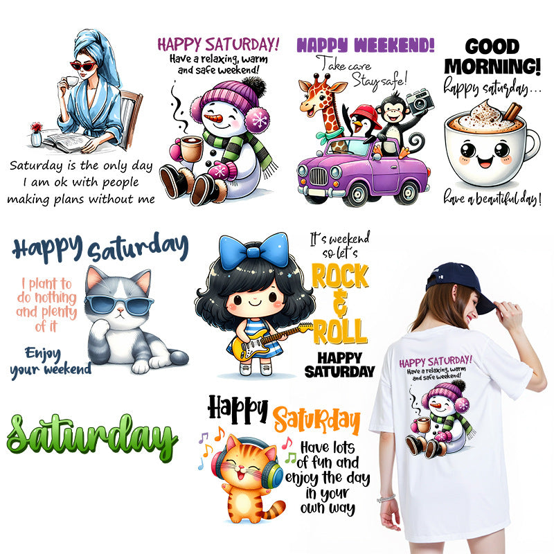 Wholesale 10pcs Customized with Logo UV DTF Ready to Press Transfers Wraps