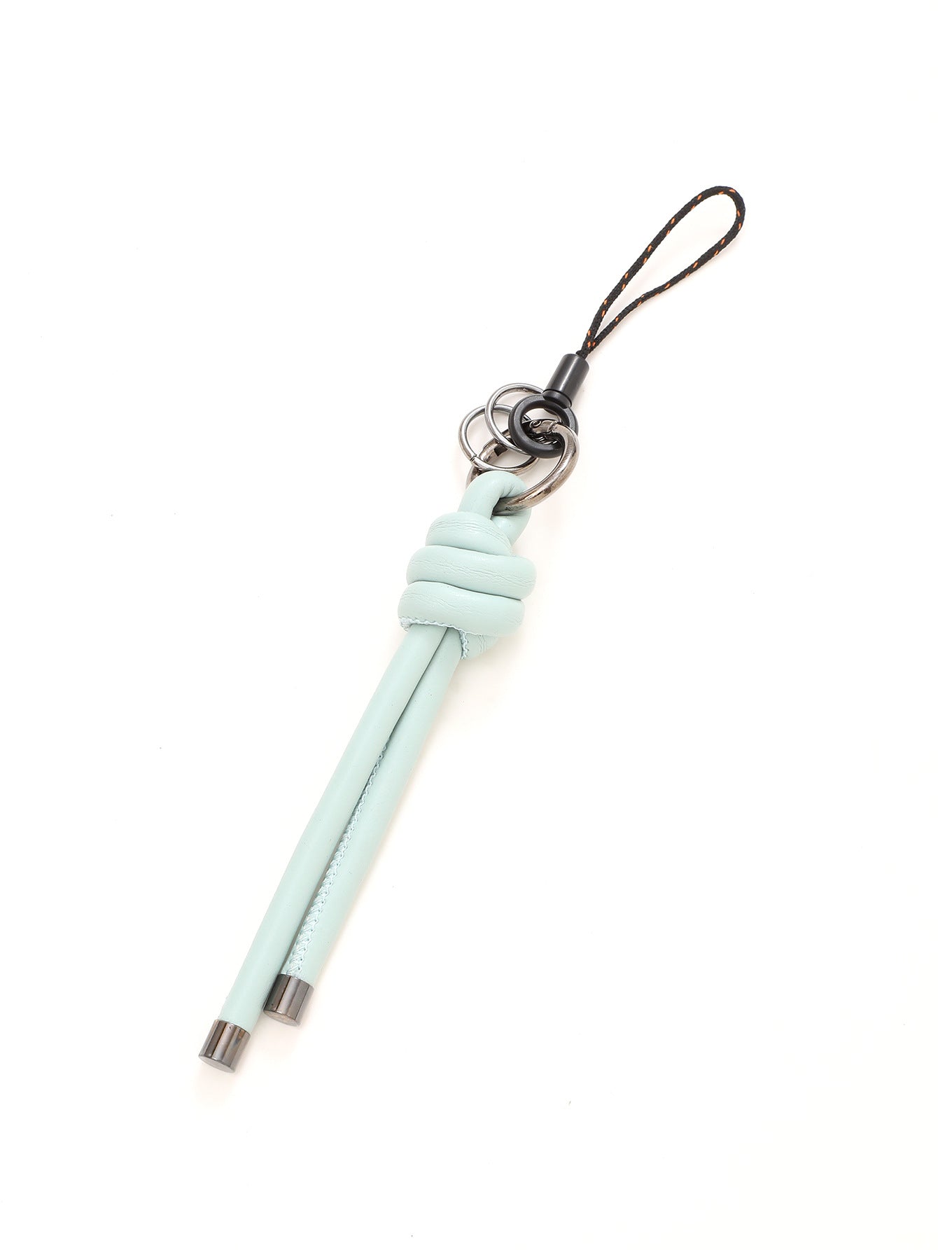 Wholesale DIY Handmade Creative Pendant Design, Woven Leather Rope Keychains