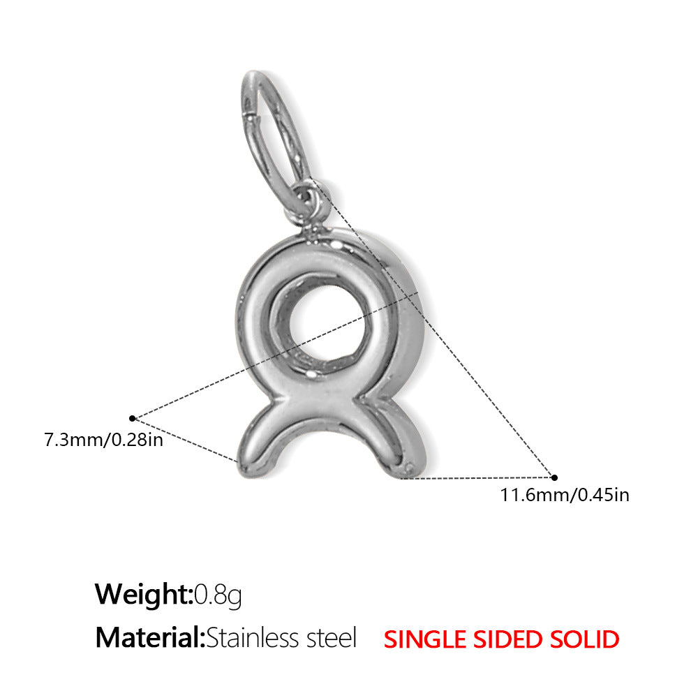 Wholesale Stainless steel twelve zodiac necklace pendant accessories