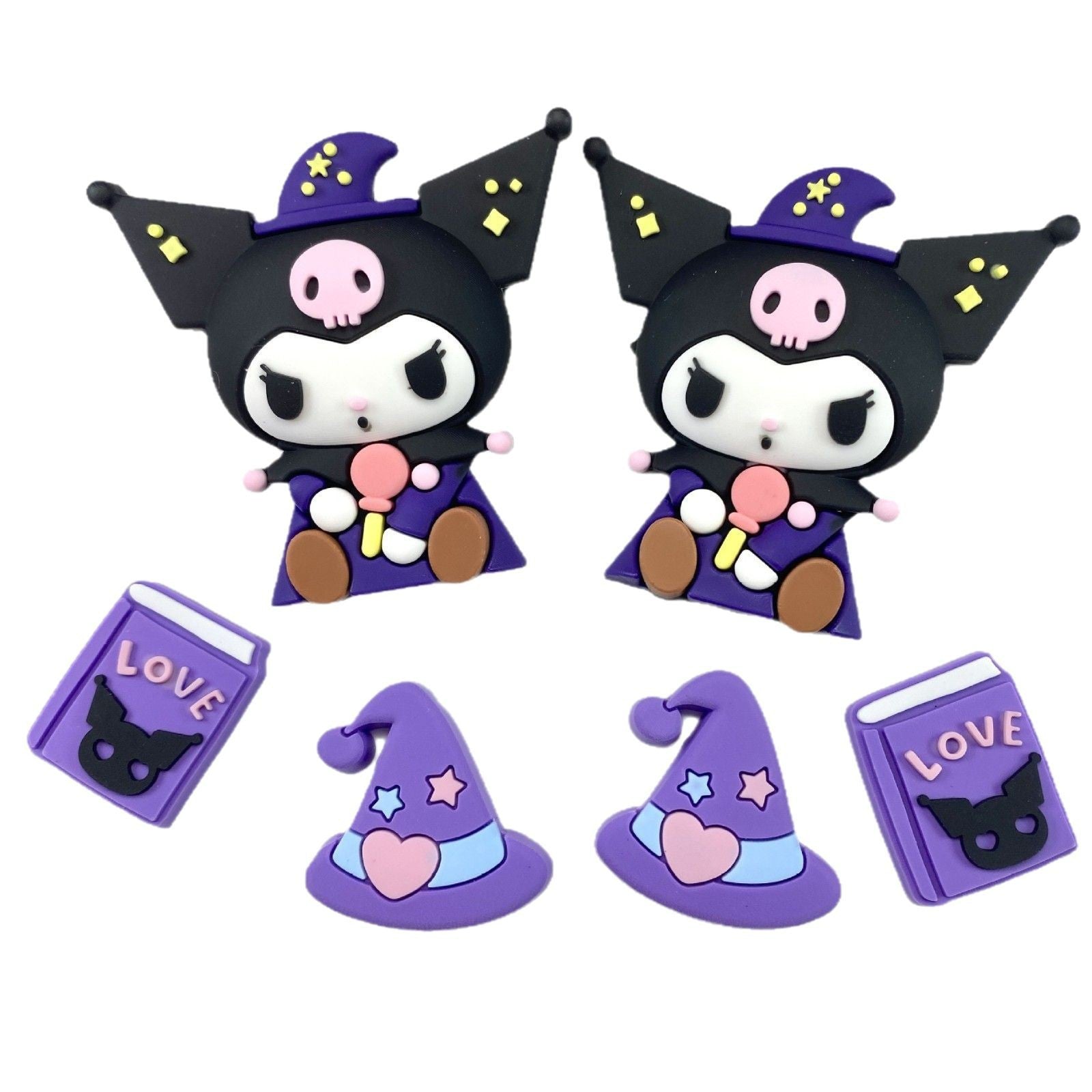 Wholesale Cute Cartoon Clogs Accessories &  Buckles DIY OLY Exclusive