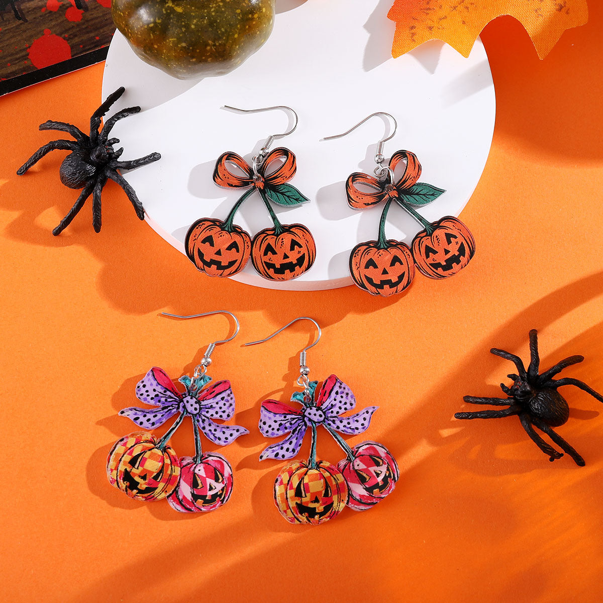 Wholesale  Acrylic Gothic Style Funny Pendant Earrings