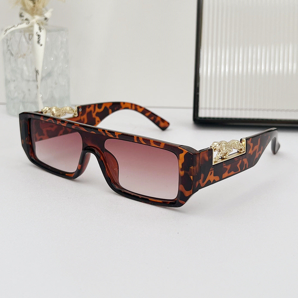 Wholesale Retro Square One-piece Sunglasses