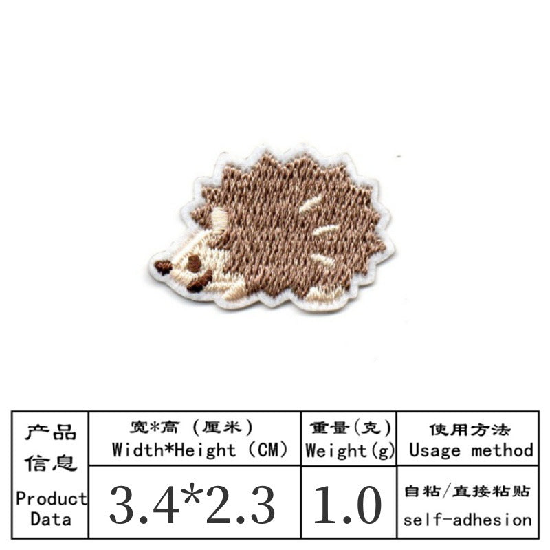 Wholesale Cartoon rabbit animal embroidery DIY Patches