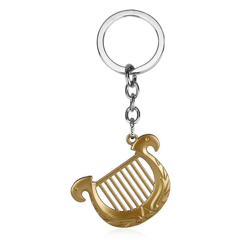 Wholesale Game Accessories Owl Shield Keychains