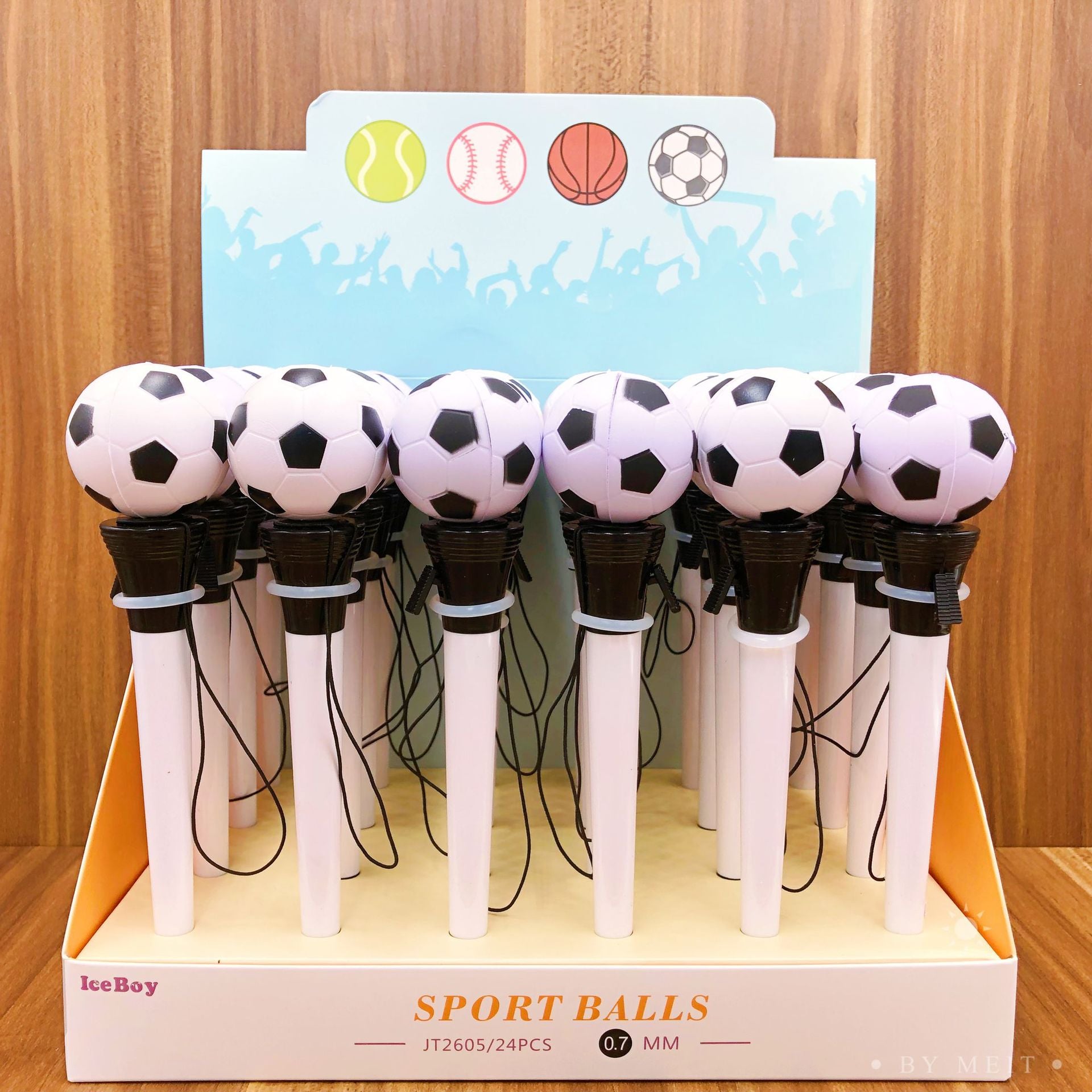 Wholesale 24pcs Fist Jumping Pen Fist Shaped Silicone Bouncing Ballpoint Pen