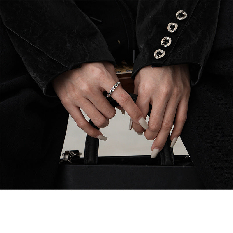 Wholesale Fashion Commuter All-match Personalized Simple Cool Index Finger Ring