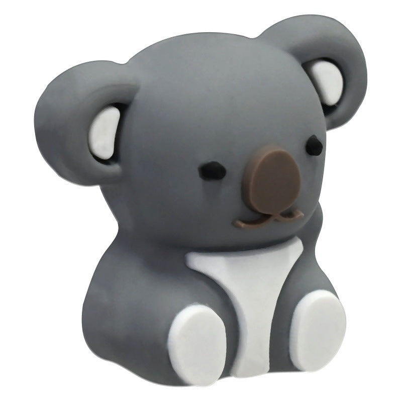 Wholesale Random 100pcs cartoon cute animal 3D Focal Beads