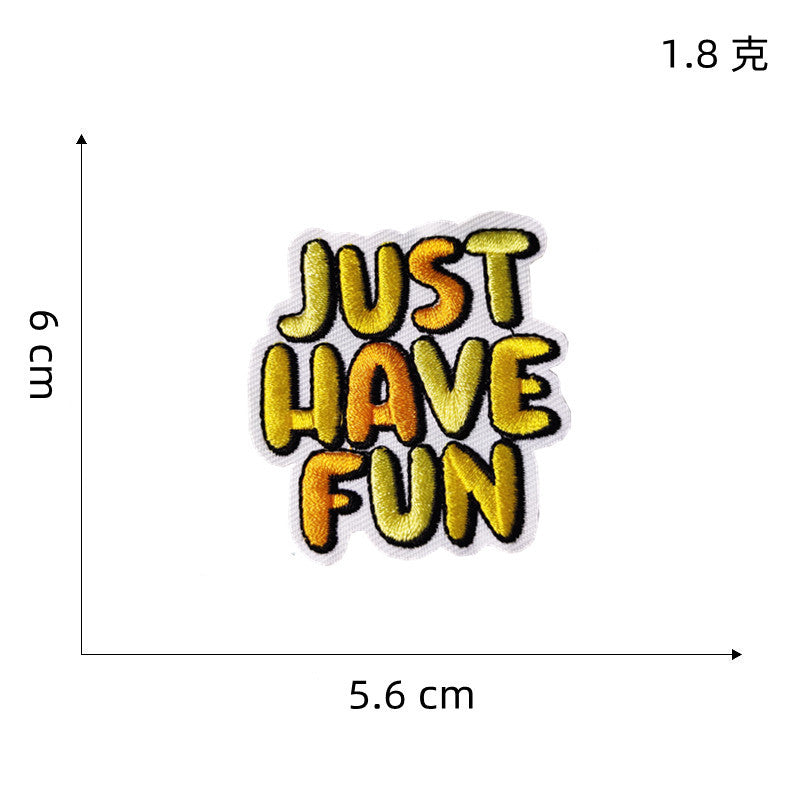 Wholesale Cartoon Cute  Embroidered  Multicolor Landscape Cloth DIY Patches