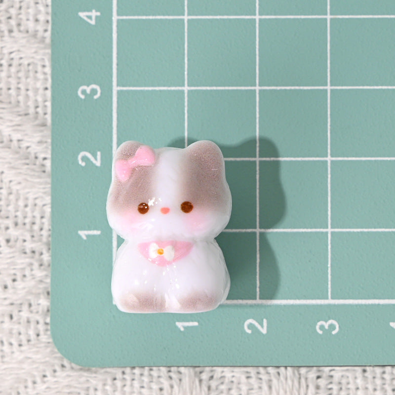 Wholesale 10pcs/pack Cute little cat loose beads