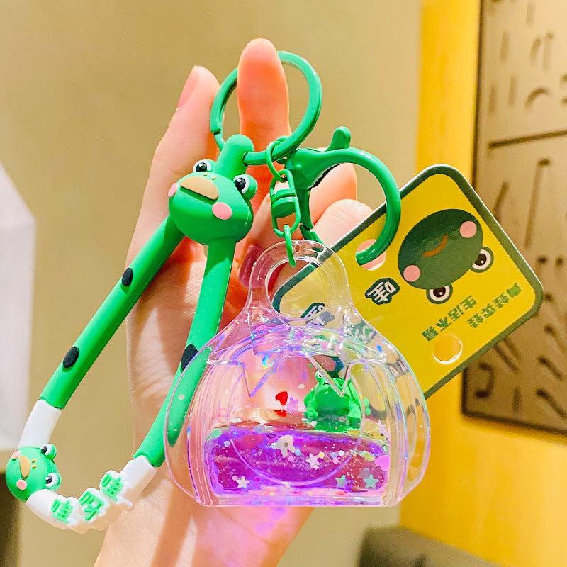 Wholesale Cartoon Frog Acrylic Keychains