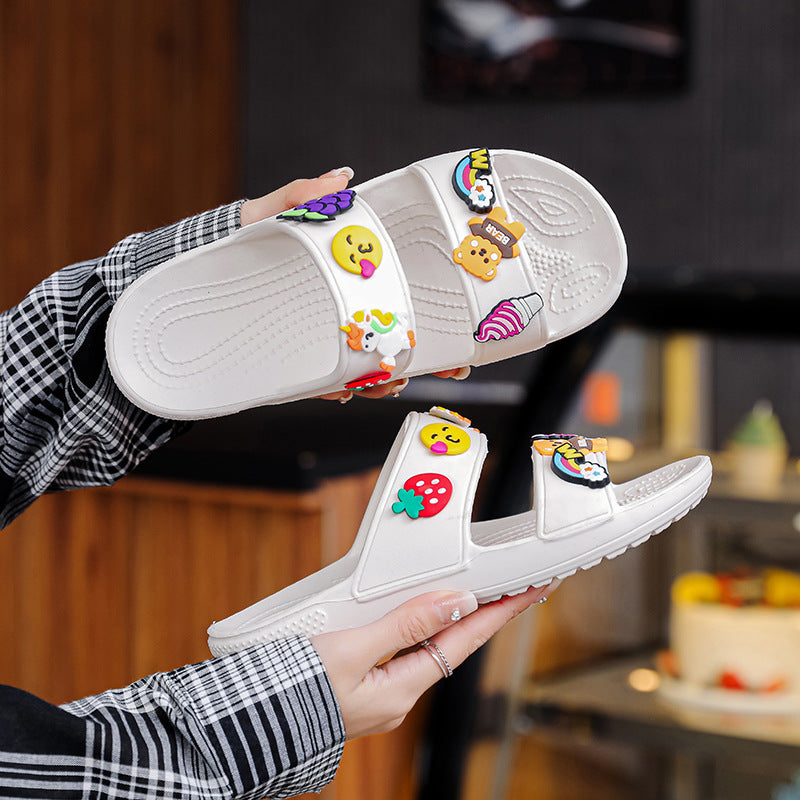 Wholesale Thick Sole Cute Versatile Shoes for Outer Wear