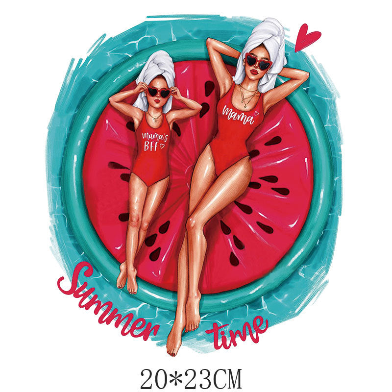 Wholesale Summer Cartoon Heat Transfer   UV DTF Ready to Press Transfers Wraps
