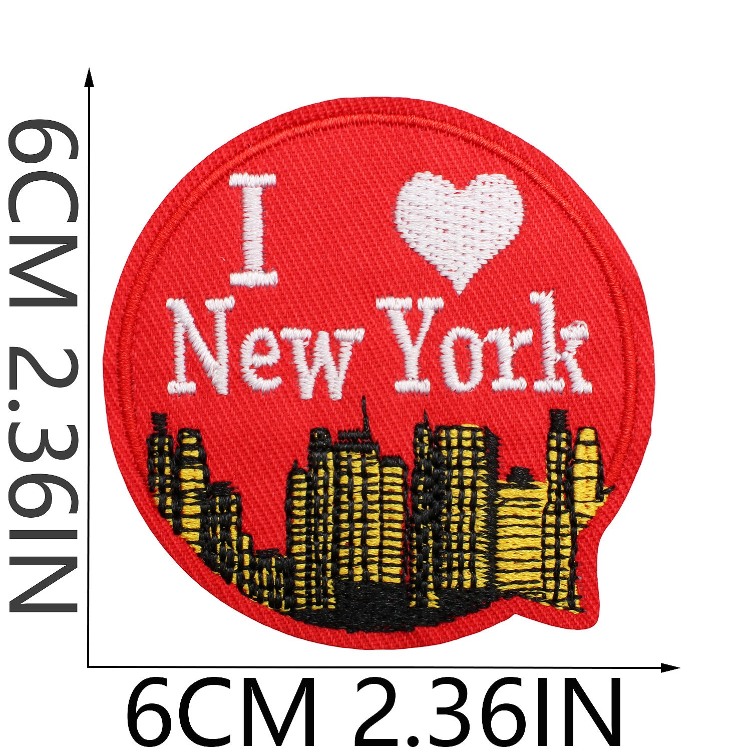 Wholesale Statue of Liberty Independence Flag Embroidery DIY Patches