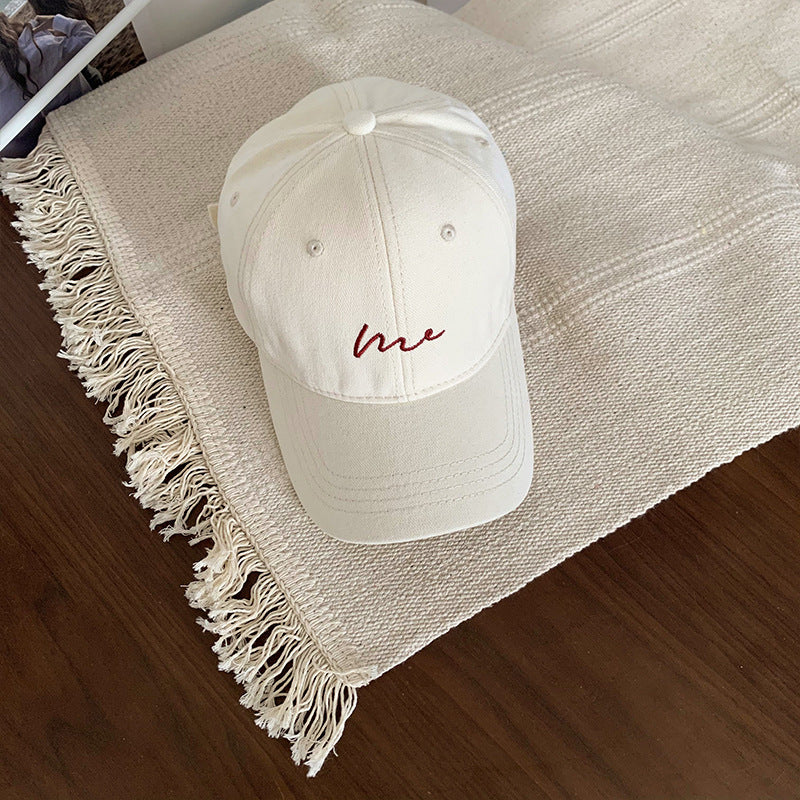 Wholesale Sanding Big Head Simple Fashion Cap Men's Large and Deepened Face Small Casual All-match Baseball Cap Women