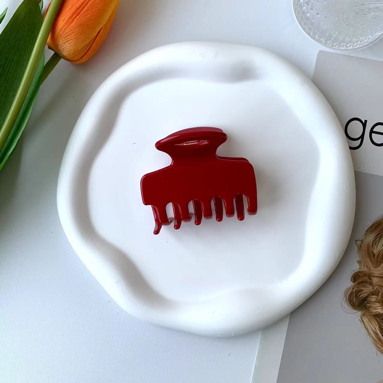 Wholesale Tanabata Valentine's Day Fashion Back Head Shark Clip for Women