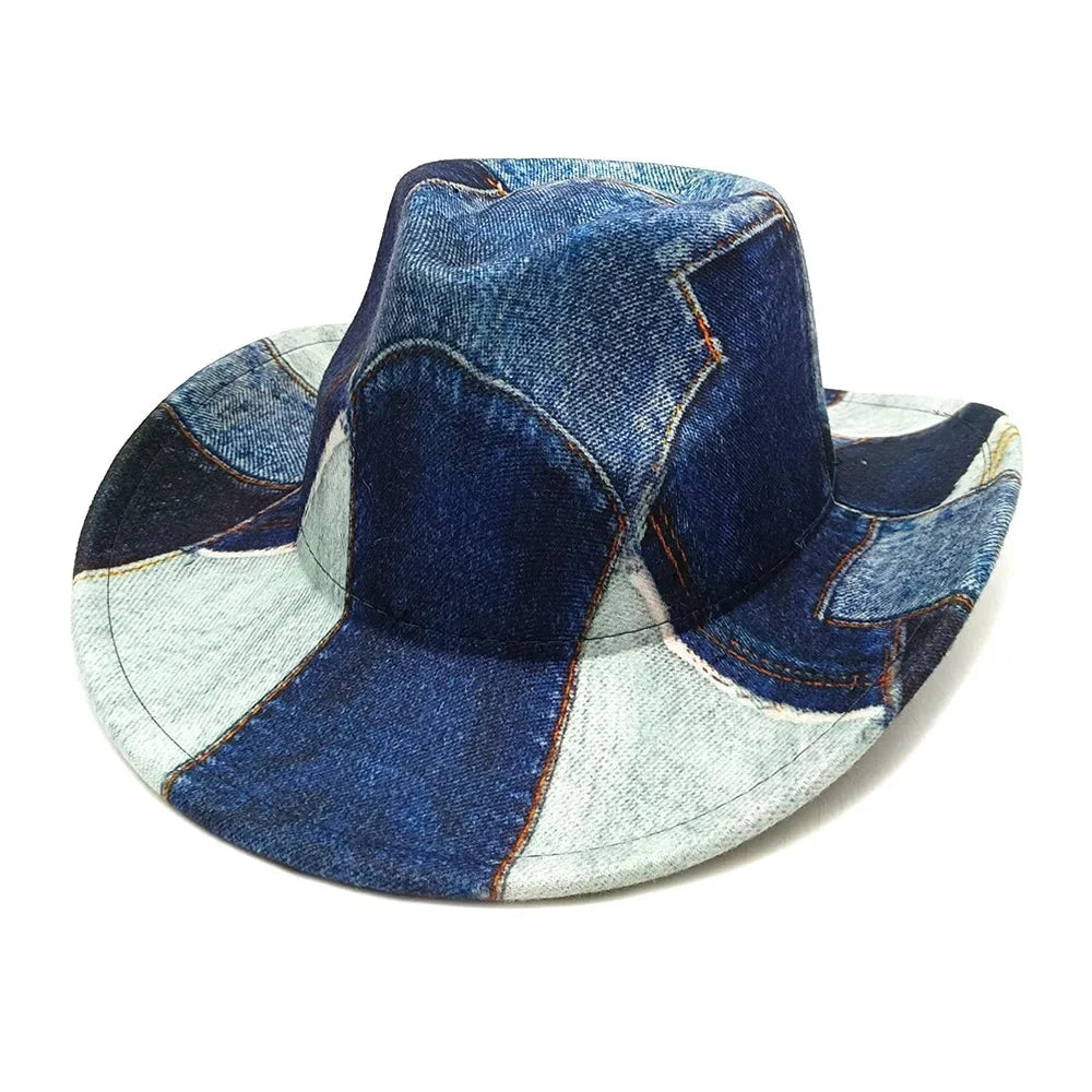 Wholesale Western cowboy jazz hat retro warm hat