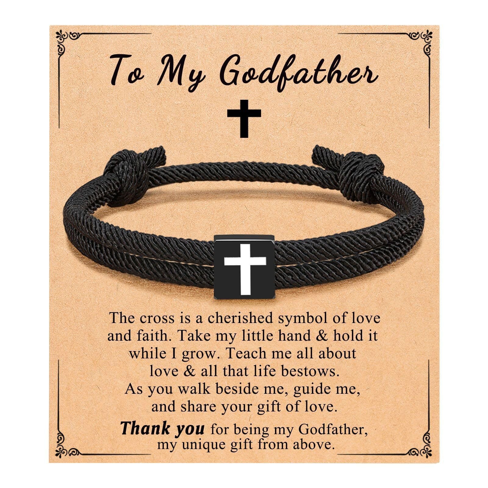 Wholesale Cross Milan Rope  Easter Lover  Men' s Bracelets