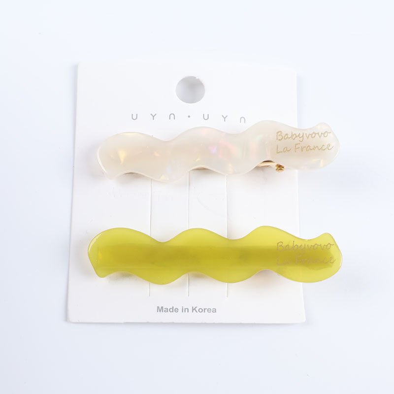 Wholesale Handmade Acetate Hair Clip Tortoise Shell Vintage French Style Women S Side Clip Hair Accessory